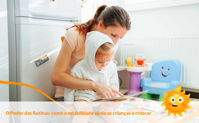 O Poder das Rotinas: como a estabilidade ajuda as crianças a crescer. Externato Sol Nascente