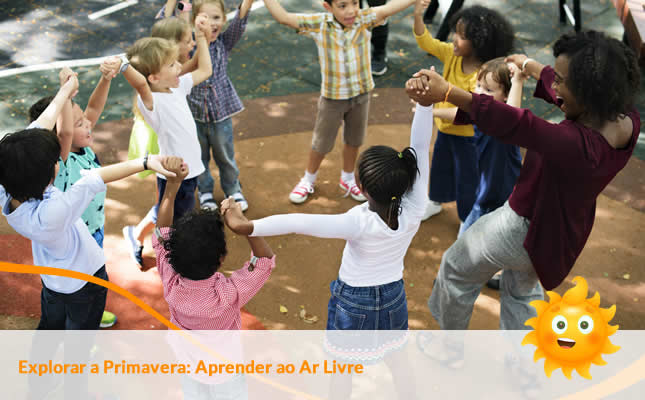 Explorar a Primavera: Aprender ao Ar Livre. Externato Sol Nascente
