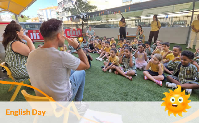 English Day: um dia dedicado à aprendizagem da língua inglesa. Externato Sol Nascente